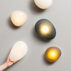 Oval Glass Wall Light