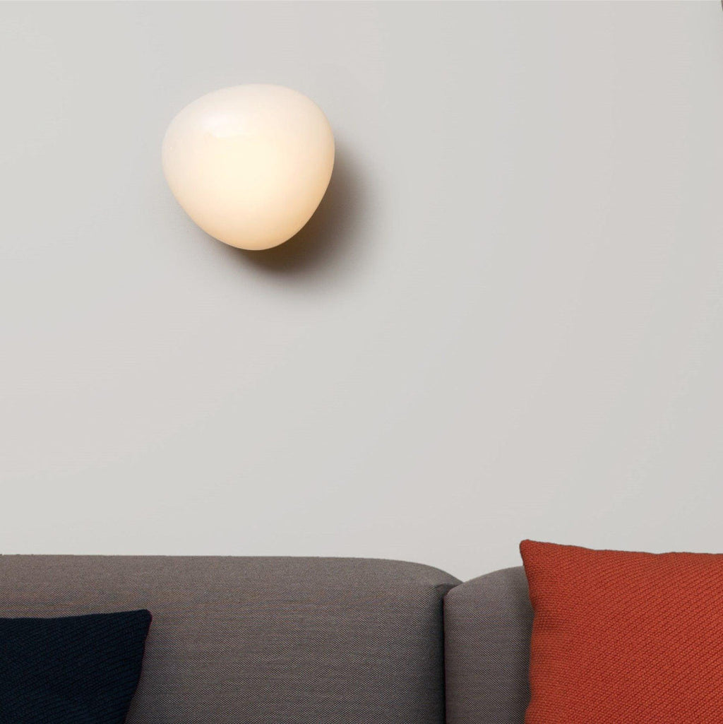 Oval Glass Wall Light