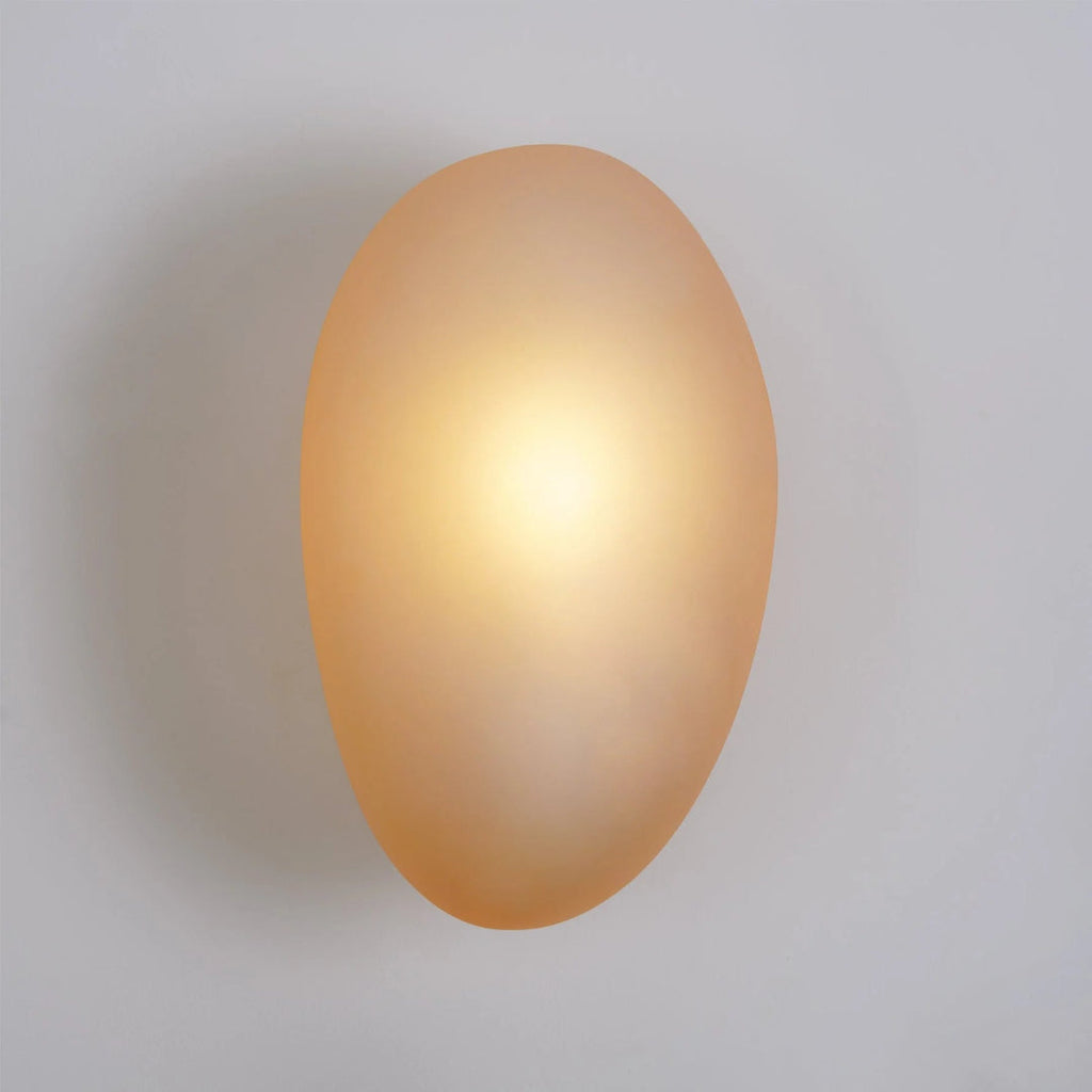Oval Glass Wall Light