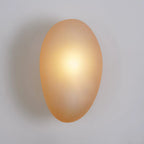 Oval Glass Wall Light