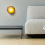 Oval Glass Wall Light