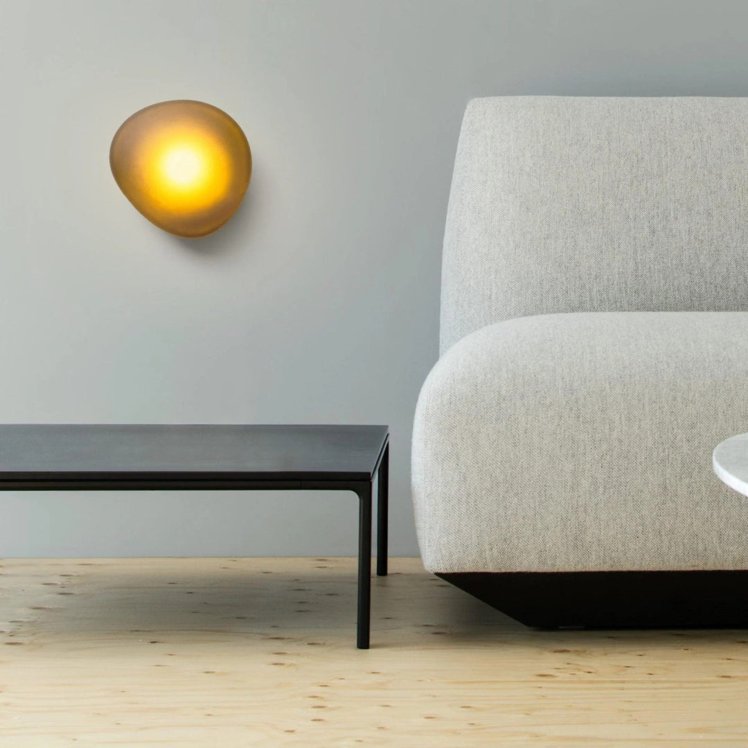 Oval Glass Wall Light
