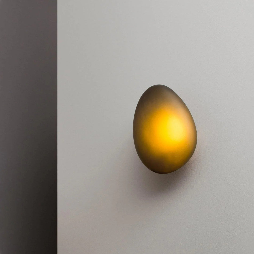 Oval Glass Wall Light