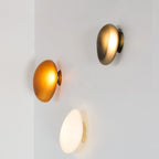 Oval Glass Wall Light