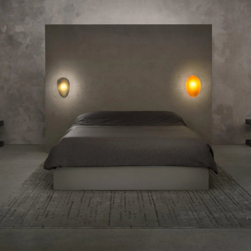 Oval Glass Wall Light