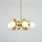 Mid-Century Glass Pendant Light