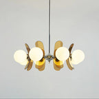 Mid-Century Glass Pendant Light