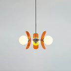 Mid-Century Glass Pendant Light