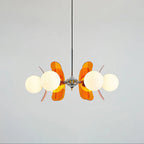 Mid-Century Glass Pendant Light