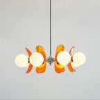 Mid-Century Glass Pendant Light