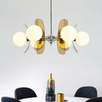 Mid-Century Glass Pendant Light