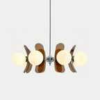 Mid-Century Glass Pendant Light