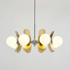 Mid-Century Glass Pendant Light