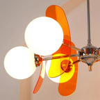 Mid-Century Glass Pendant Light