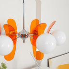 Mid-Century Glass Pendant Light