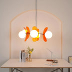 Mid-Century Glass Pendant Light