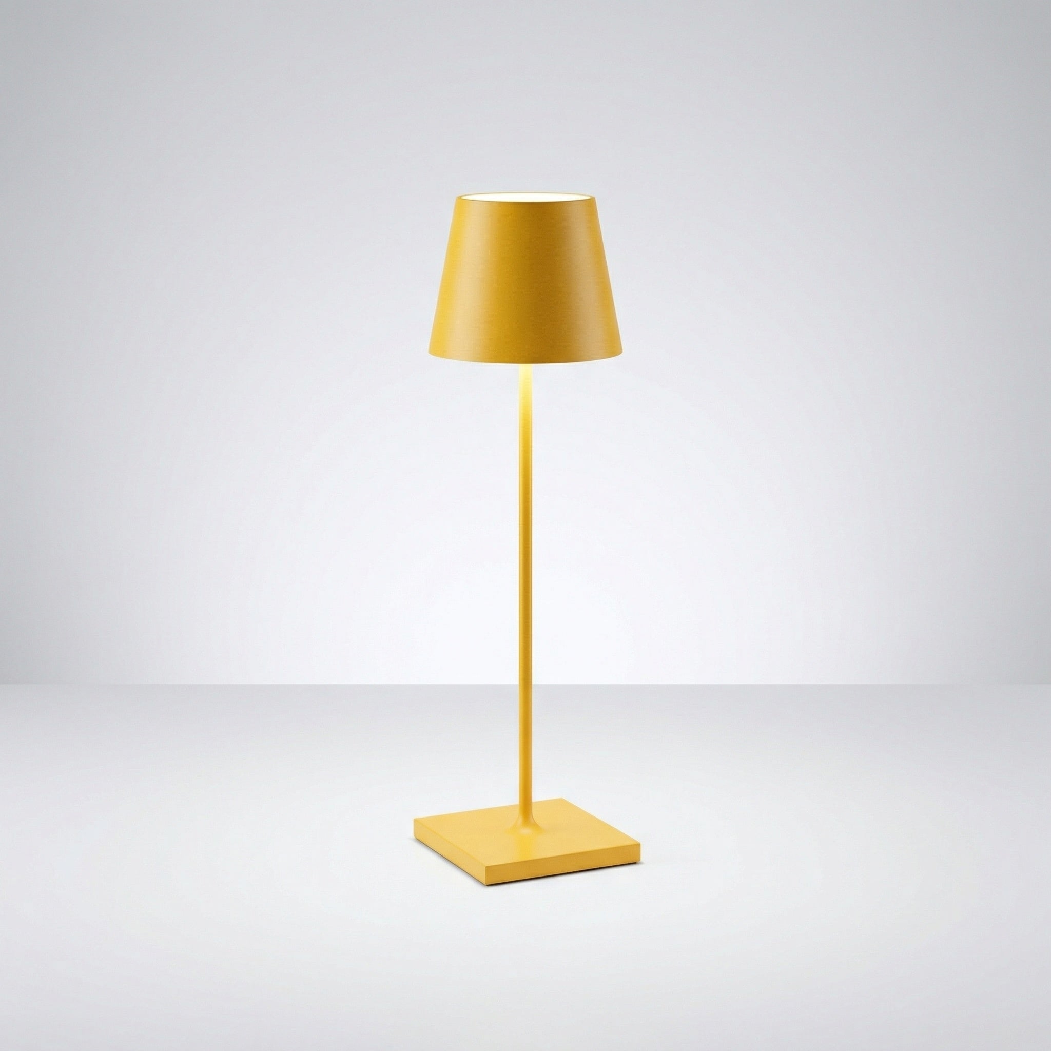 LED Table Lamp Aluminum Rechargeable Cordless Design | 12-Hour Battery Life | Dimmable Modern Portable Lighting Solution