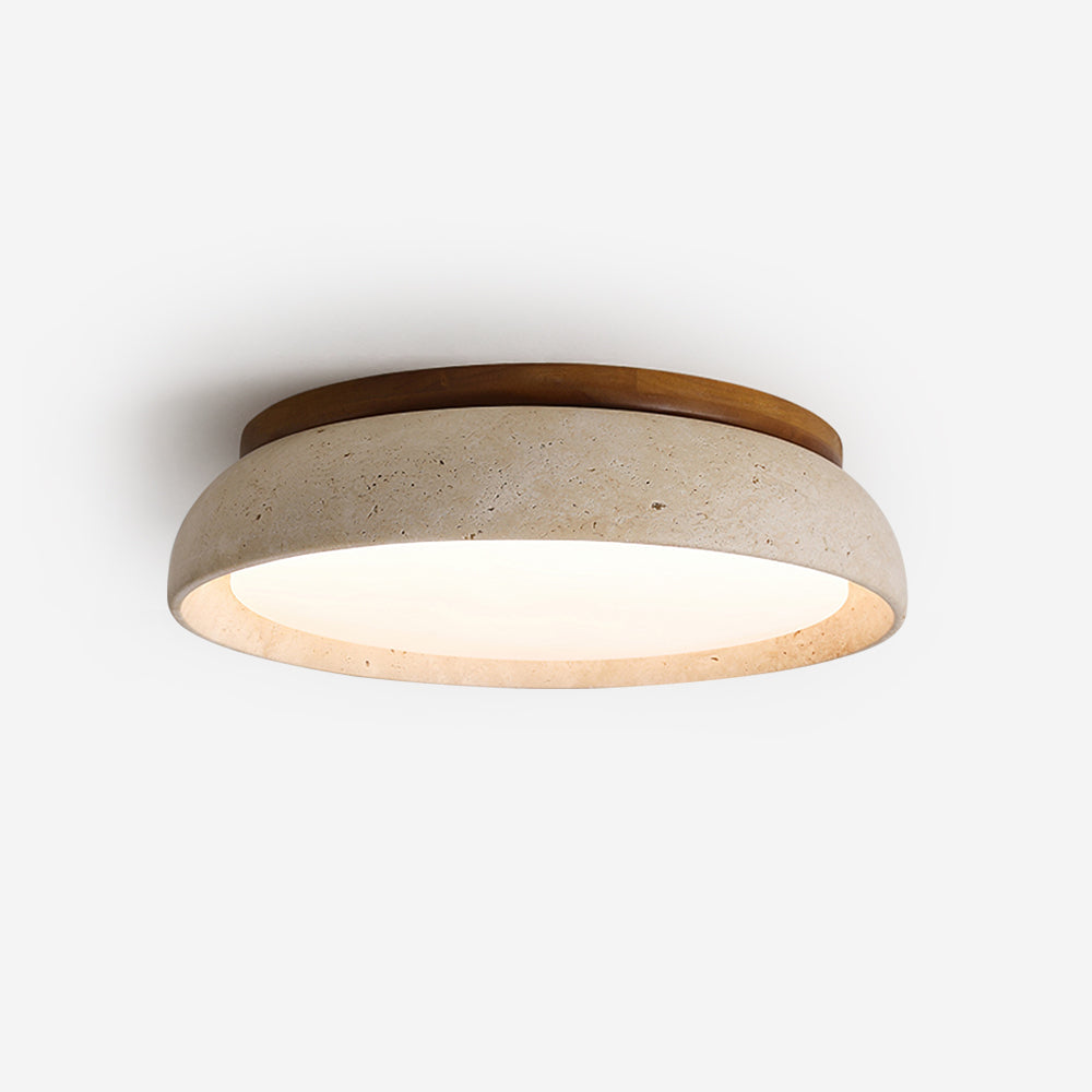 Kloris Plafonnier en pierre travertin - Neutralighting