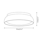 Minimalist Ceiling Lamp – Natural Finish Warm Interior Accent Design