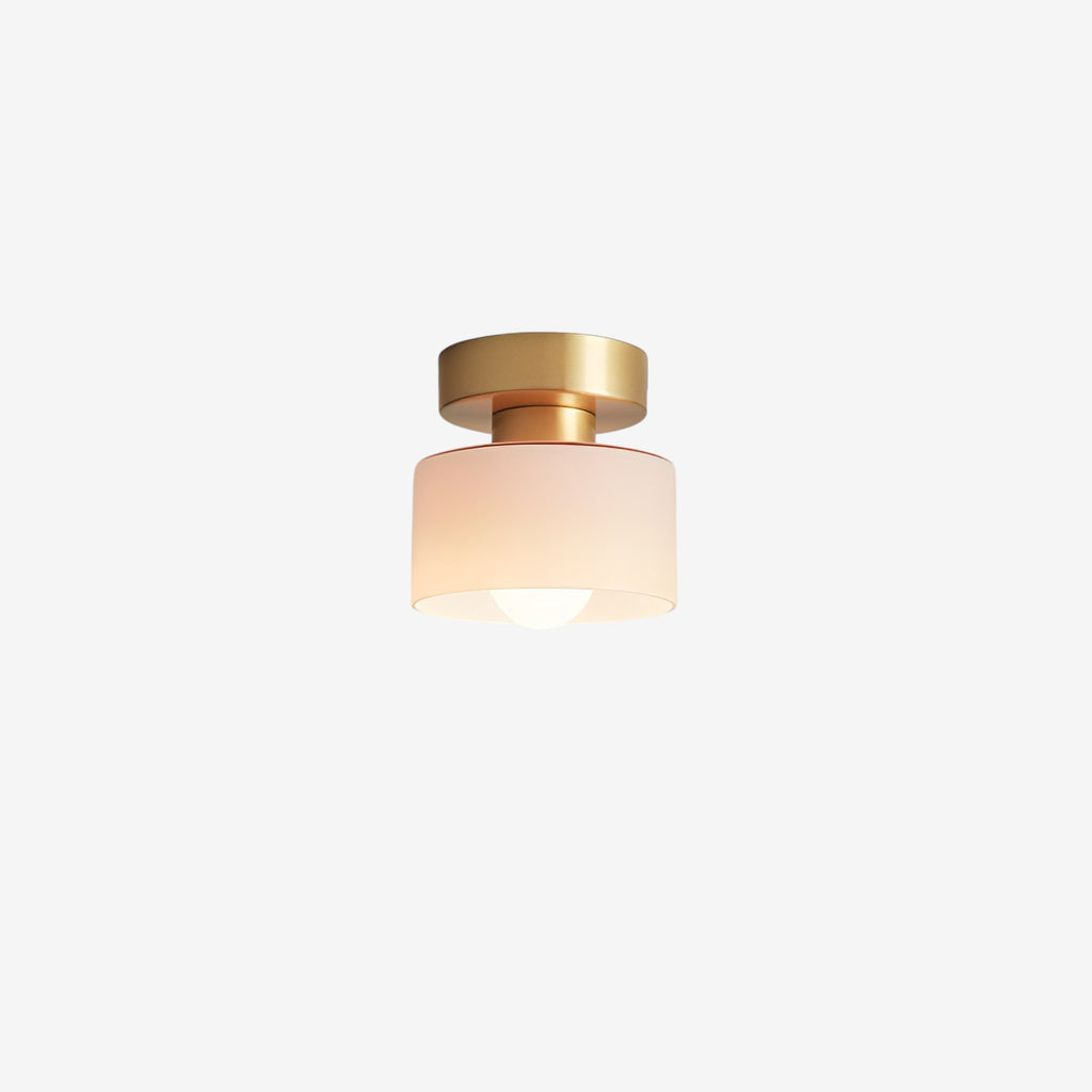 Glass Ceiling Spotlight – Creative Bauhaus Accent Design With Metal Finish
