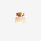 Glass Ceiling Spotlight – Creative Bauhaus Accent Design With Metal Finish