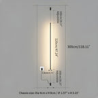 Modern Linear LED Floor Lamp