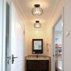 Vintage Crystal Ceiling Light