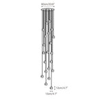 Alabaster Chandelier Brass Body G9 Base | Minimalist Sculptural Multi-Light Cascade | Ambient Interior Ceiling Lighting