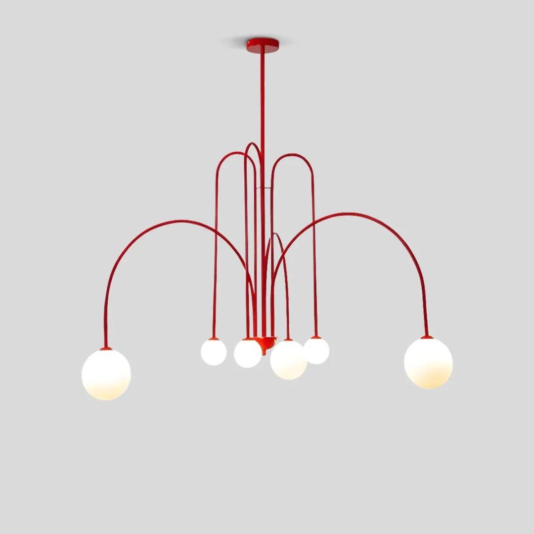 Modern Glass Chandelier