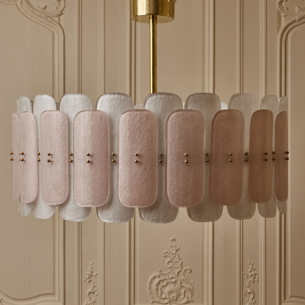Rosalinne Petal Chandelier-Neutral Decor