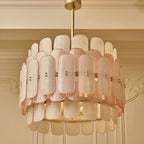 Rosalinne Petal Chandelier-Neutral Decor