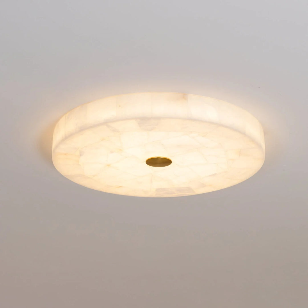 Minimalist Marble Round Ceiling Light