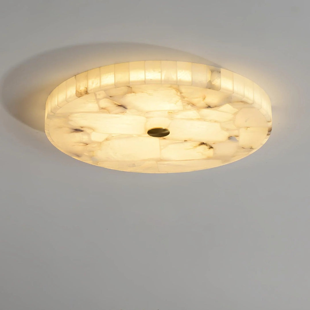 Minimalist Marble Round Ceiling Light