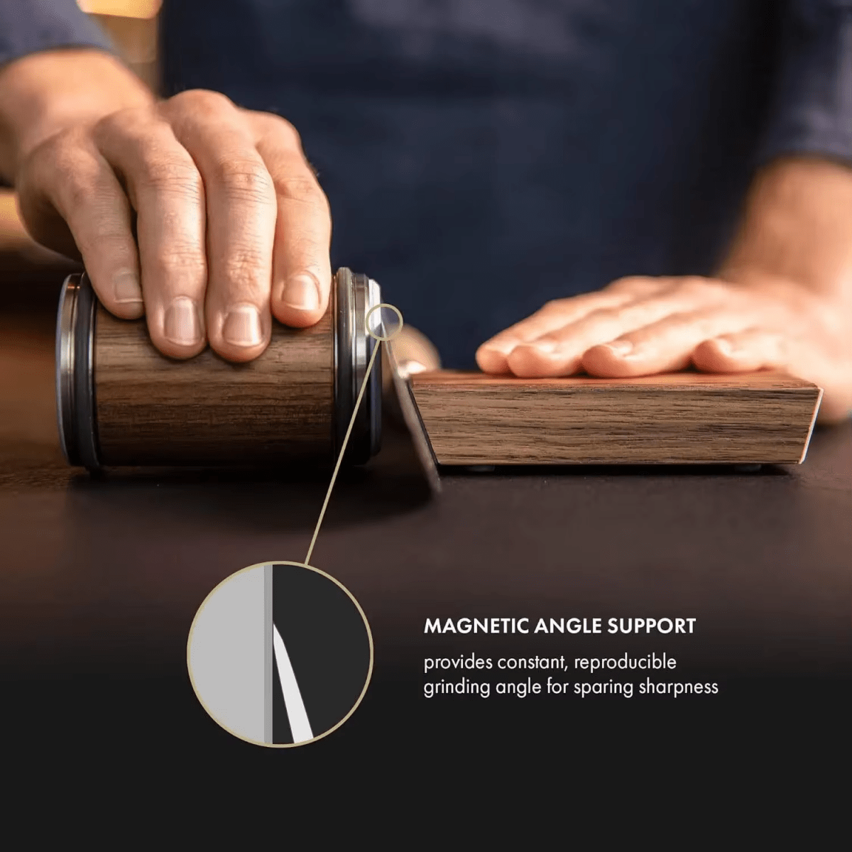 Diamond Rolling Knife Sharpener Magnetic Angle Sharpening System