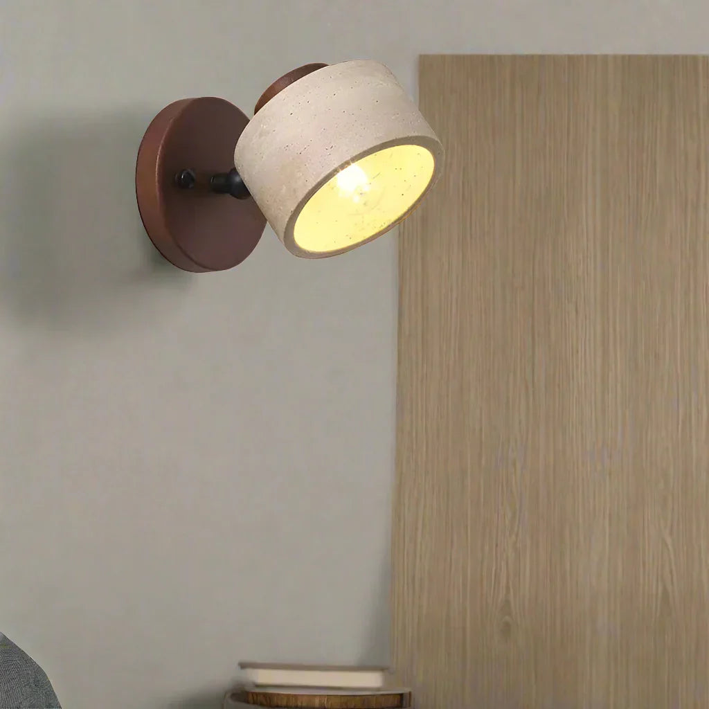 Minimalist Concrete Wall Lamp