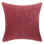 Corduroy Striped Throw Pillow Textured Decorative Cushion Cover