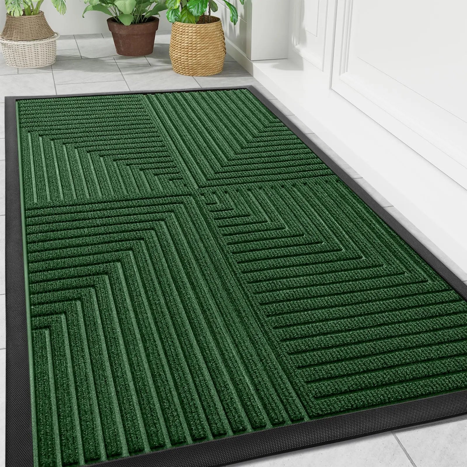 Heavy-Duty Non-Slip Doormat for Indoor and Outdoor Use