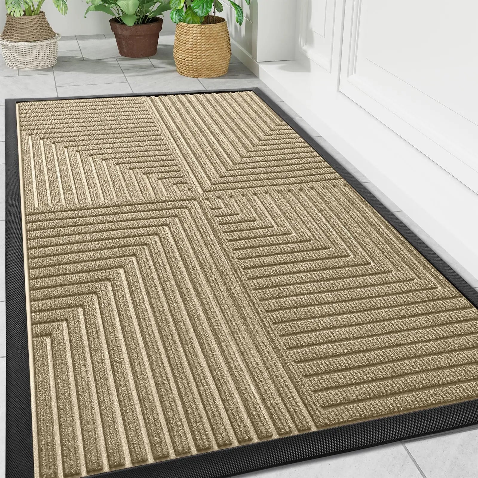 Heavy-Duty Non-Slip Doormat for Indoor and Outdoor Use