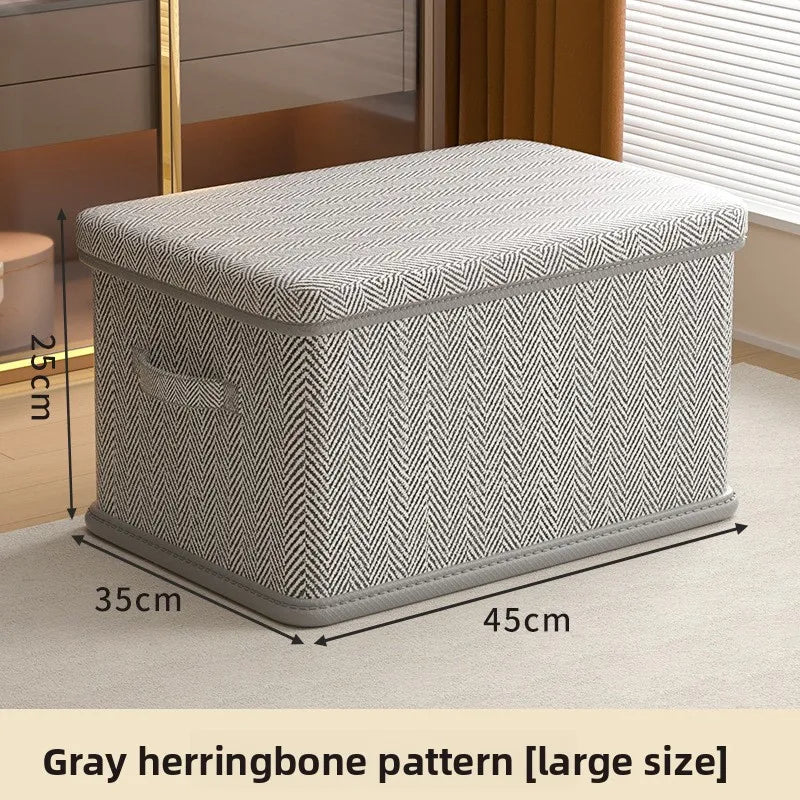 Foldable Storage Box With Lid