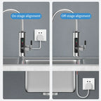 Instant Hot Water Faucet Stainless Steel Electric Kitchen Tap
