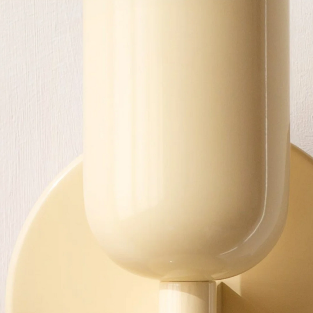 Wall Lamp with Minimalist Scandinavian Design | Integrated Energy-Saving LED Light | Soft Diffuse Lighting for Home