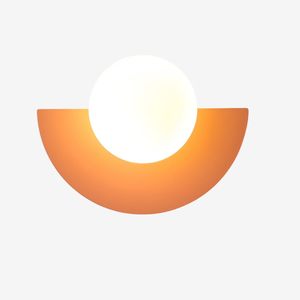 Semicircle Wall Lamp – Nordic Minimalist LED Design With Dimmable Control