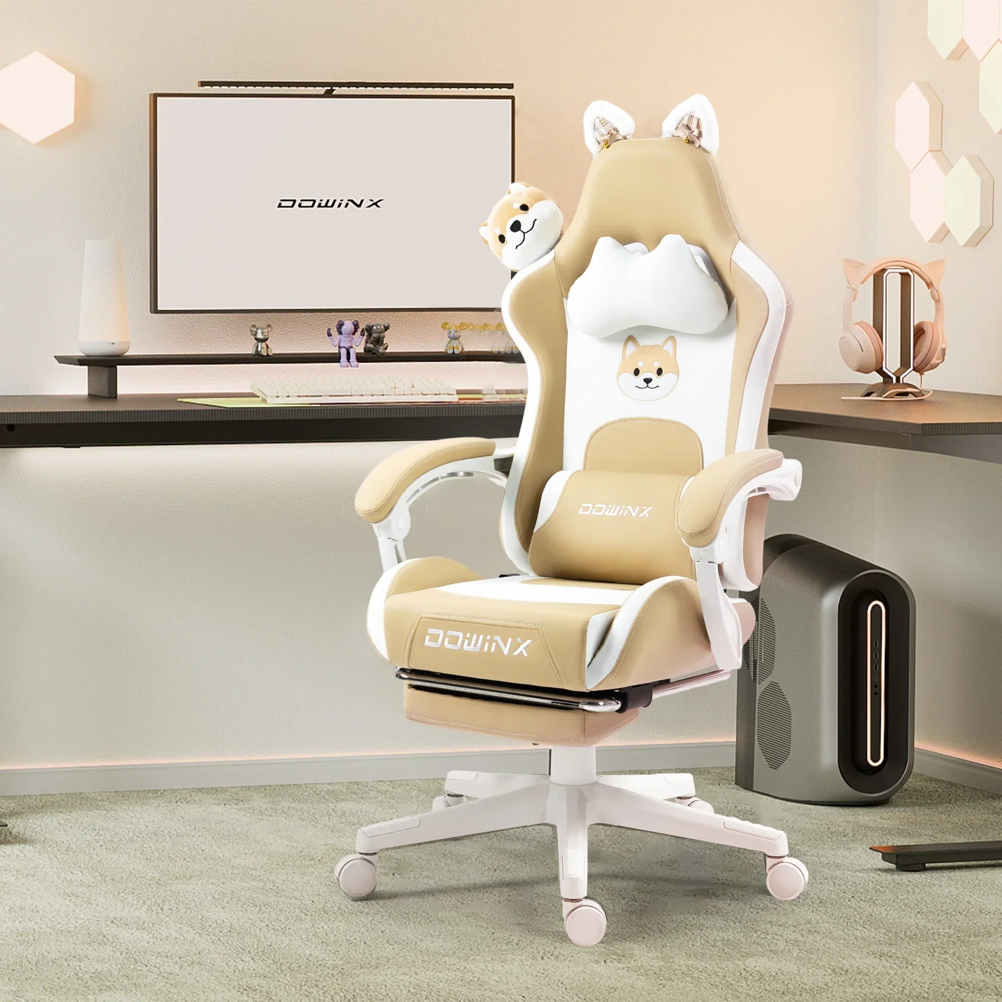 Cat Ear Gaming Chair Ergonomic Computer Chair