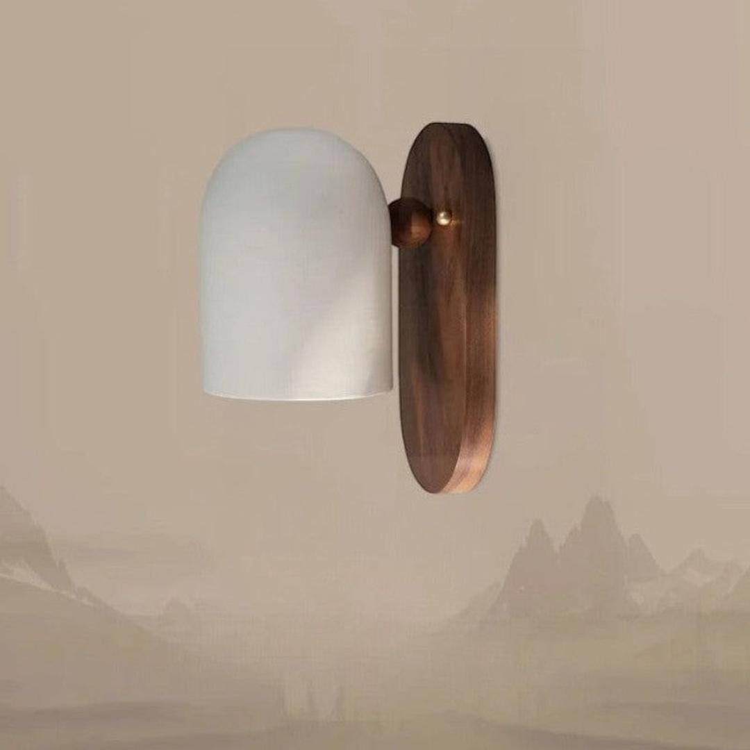 Wabi-Sabi Wooden Wall Light