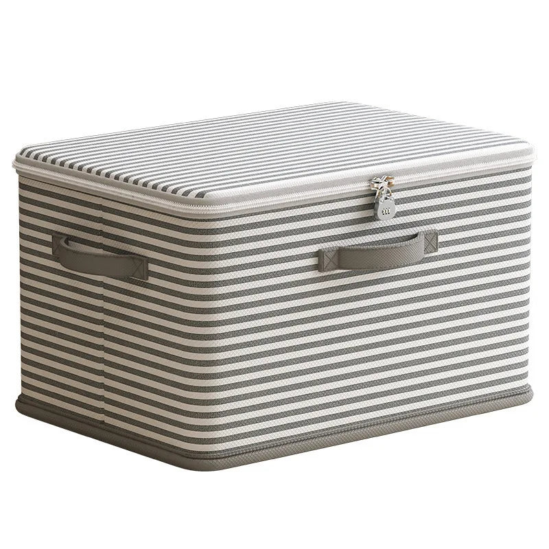 Large Foldable Storage Box with Zipper