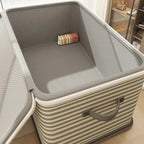 Large Foldable Storage Box with Zipper