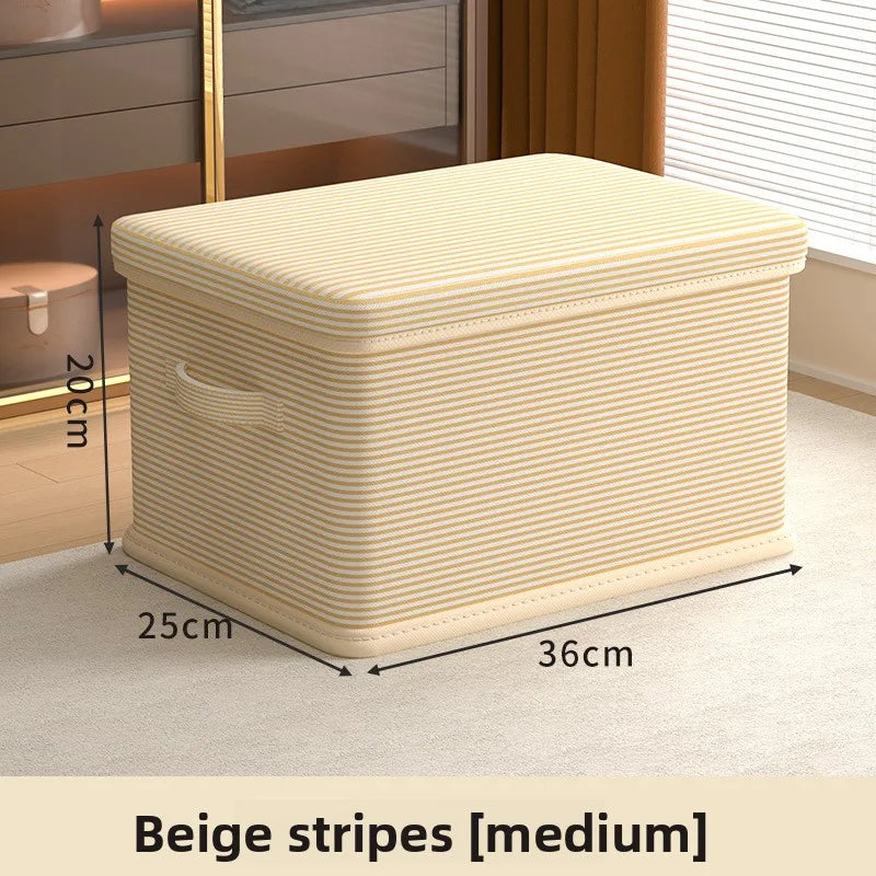 Foldable Storage Box With Lid