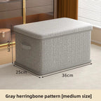 Foldable Storage Box With Lid