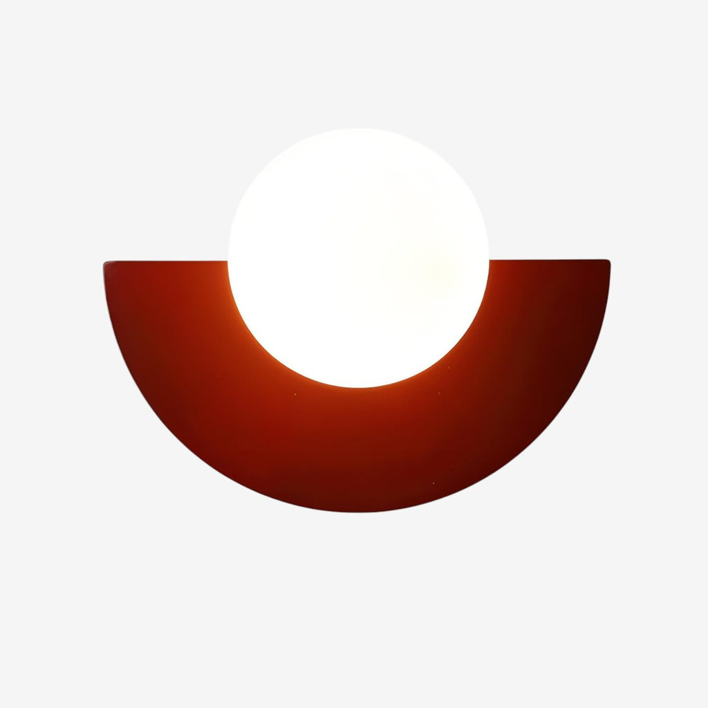 Semicircle Wall Lamp – Nordic Minimalist LED Design With Dimmable Control