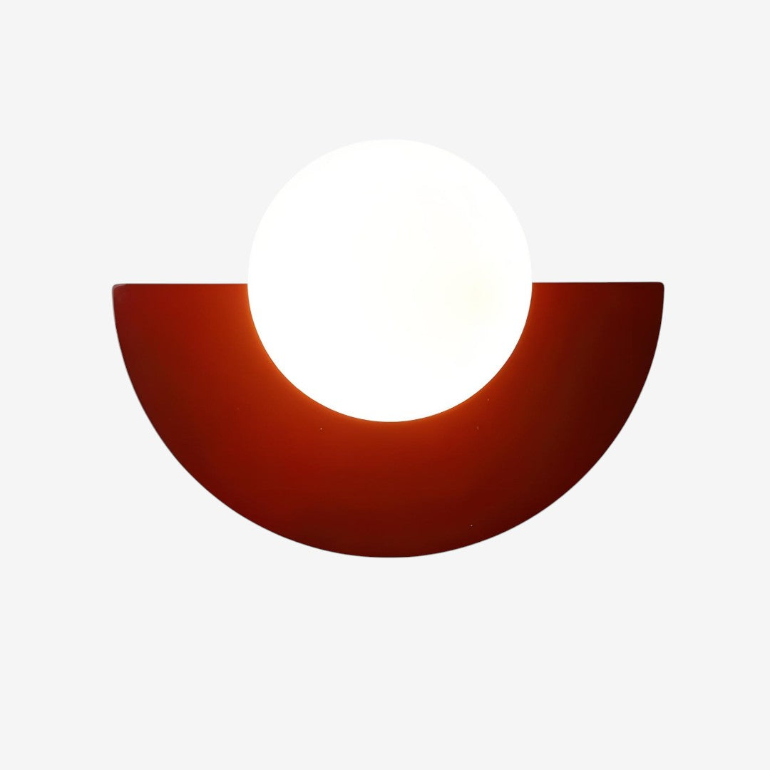 Semicircle Wall Lamp – Nordic Minimalist LED Design With Dimmable Control